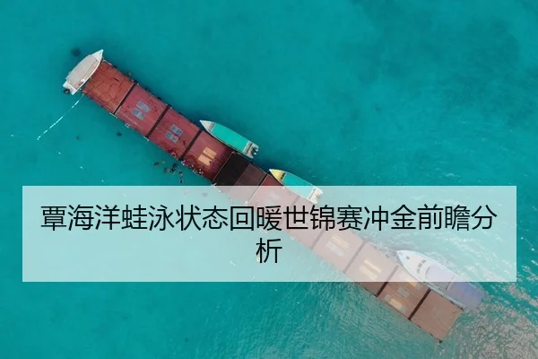 覃海洋蛙泳状态回暖世锦赛冲金前瞻分析